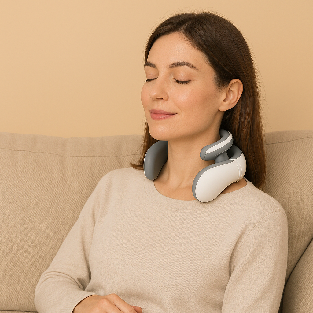 Massage chauffant pour le cou et les épaules – Novaa® RelaxTech™
