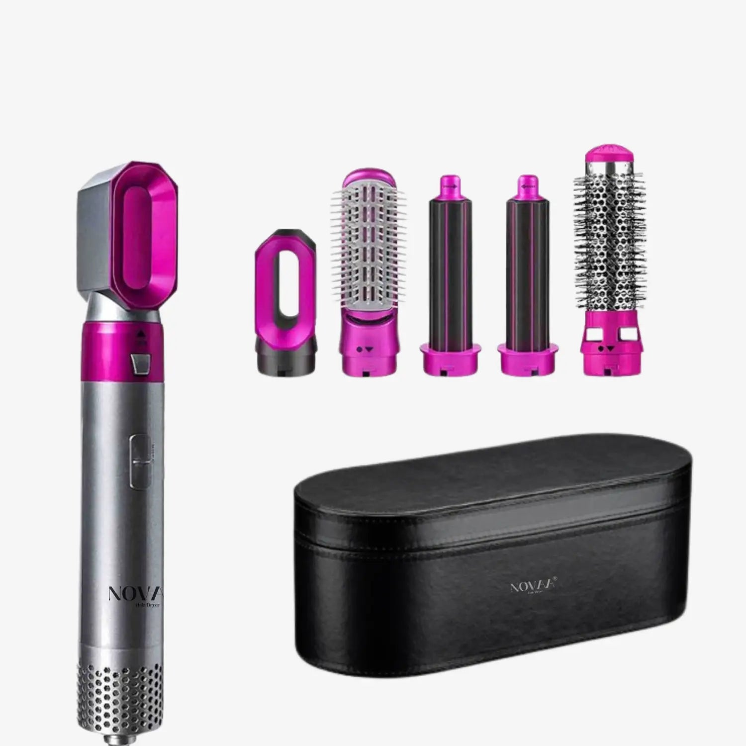 Novaa® Airstyler 5-en-1 – Sèche-Cheveux Ionique