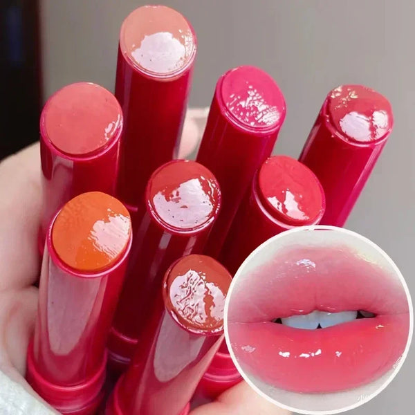 Rouge à Lèvres Hydratant Gelée - 8 Teintes Transparentes & Légeres