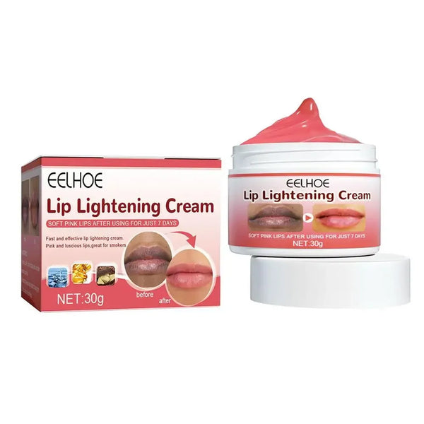 Baume Éclaircissant Lèvres Foncées - Crème Bio 30g Lèvres Douces et Roses