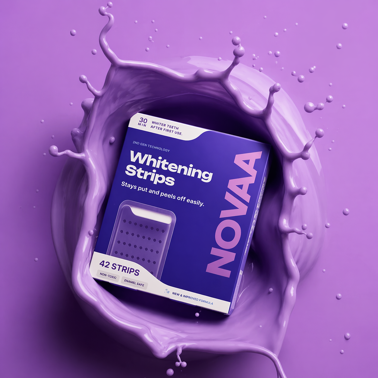 Whitening strips Novaa