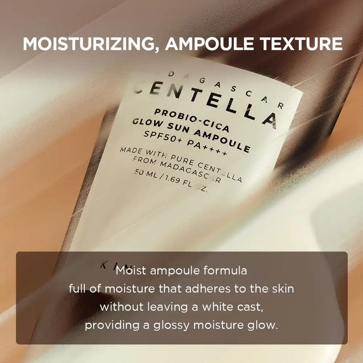 Ampoule Solaire Glow PROBIO-CICA - 50ml - Novaa skin care