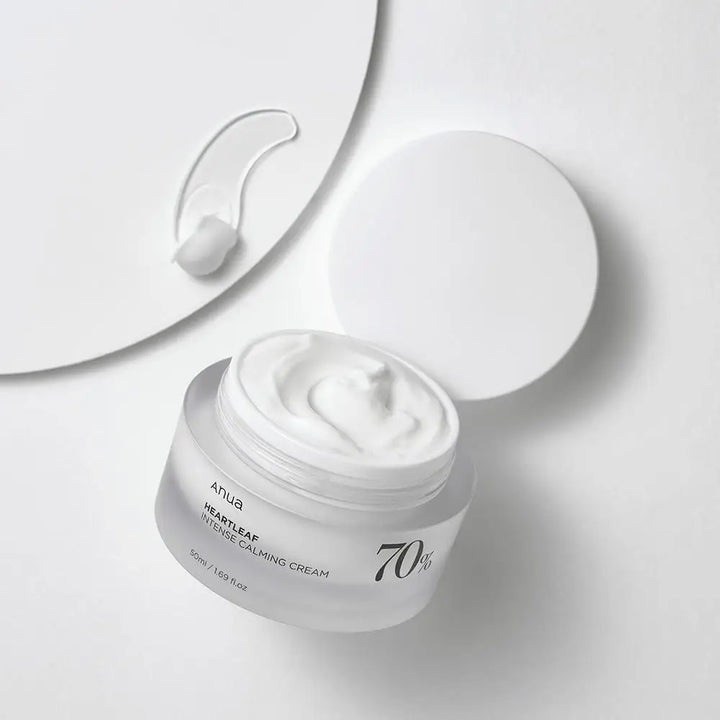 Anua - HEARTLEAF 70% CRÈME CALMANTE INTENSE - 50mL - Novaa skin care