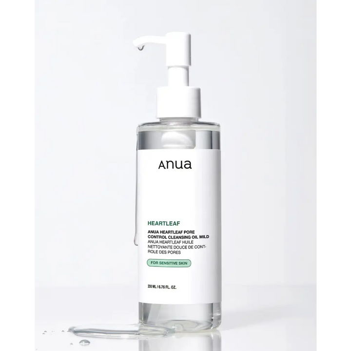 Anua Huile Nettoyante Pores Heartleaf: Démaquillage & Apaisement – 200 ml - Novaa skin care