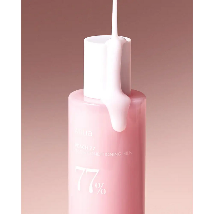 Anua Lait Hydratant Peach 77: Niacinamide + Pêche – 150 ml - 150ml - Novaa skin care