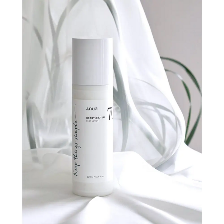 Anua Lotion Quotidienne Heartleaf 70 % : Apaisement + Hydratation – 200 ml - 200ml - Novaa skin care
