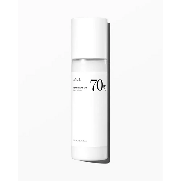 Anua Lotion Quotidienne Heartleaf 70 % : Apaisement + Hydratation – 200 ml - 200ml - Novaa skin care