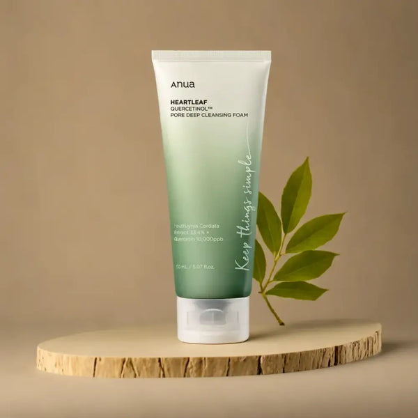 Anua Mousse Nettoyante Profonde Heartleaf + Quercetinol™ – 150 ml - Novaa skin care