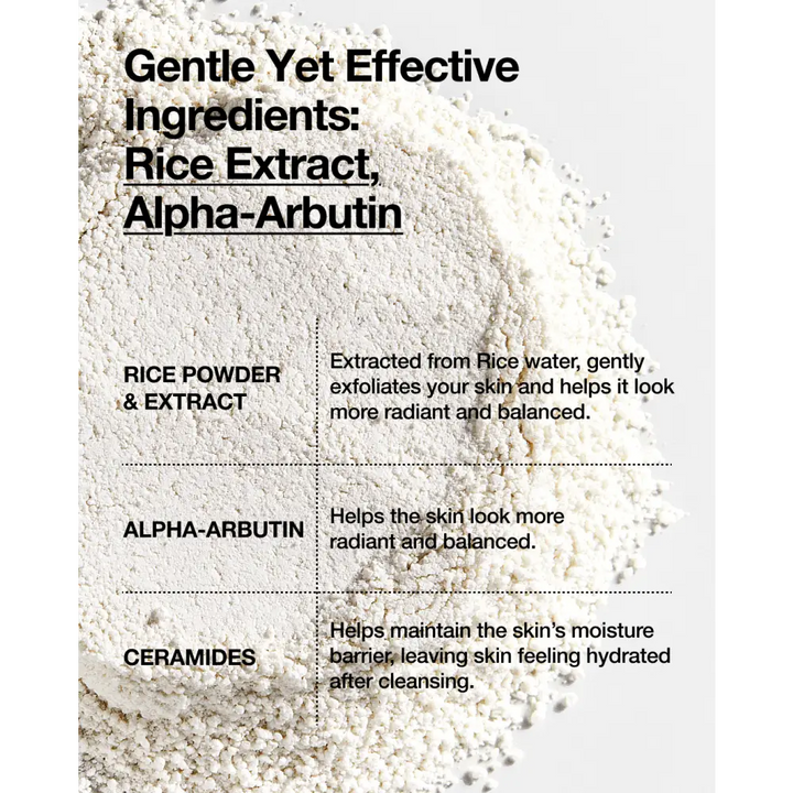 Anua Poudre Nettoyante Rice Enzyme: Riz + Céramide – 40 g - 1.41 OZ - Novaa skin care
