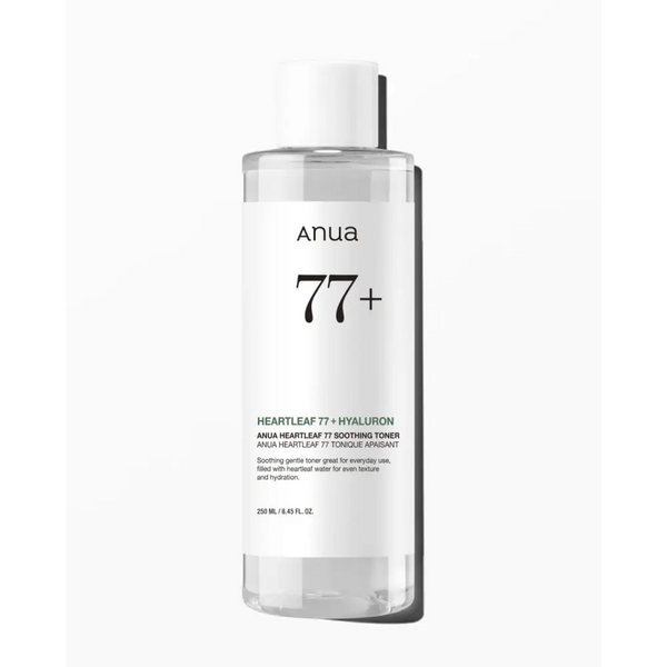 Anua Toner Apaisant Heartleaf 77: Houttuynia + Hydratation – 250/500 ml - Novaa skin care