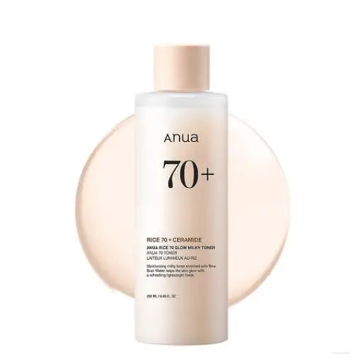 Anua Toner Lait Éclat Rice‑70: Riz + Hydratation – 250 ml - Novaa skin care