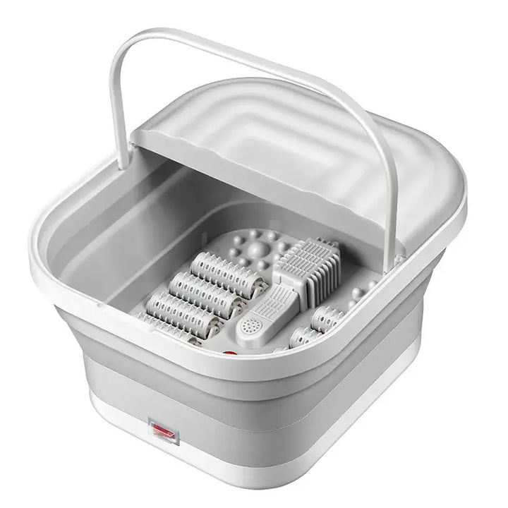 Baignoire de Massage Pieds Chauffante - Portable Pliable Thermostatique