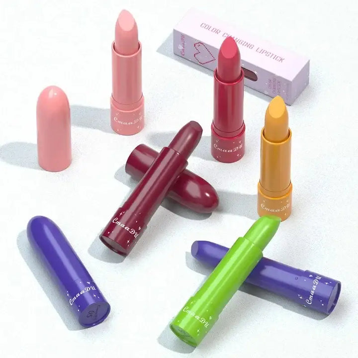 Baume à Lèvres Hydratant - Couleur Pêche Imperméable Anti-Dessèchement Soin Nourrissant