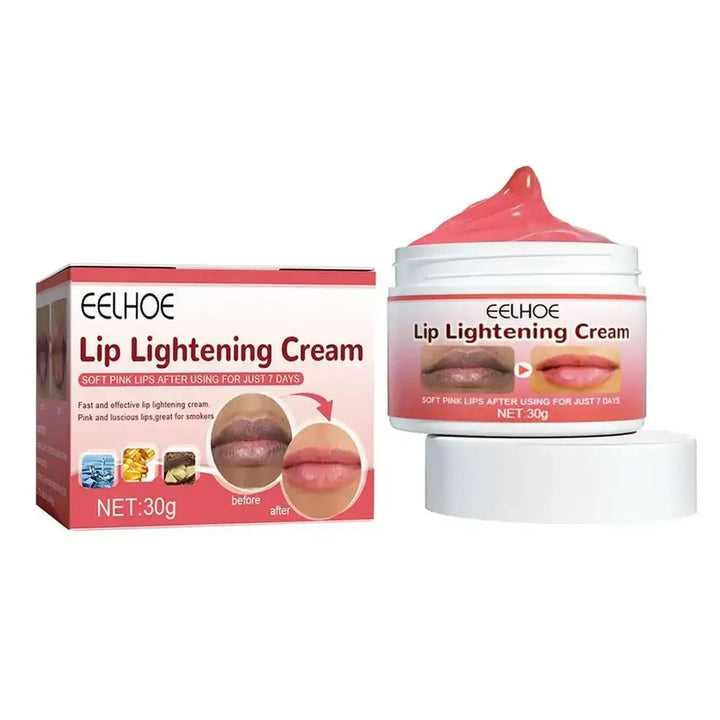 Baume Éclaircissant Lèvres Foncées - Crème Bio 30g Lèvres Douces et Roses