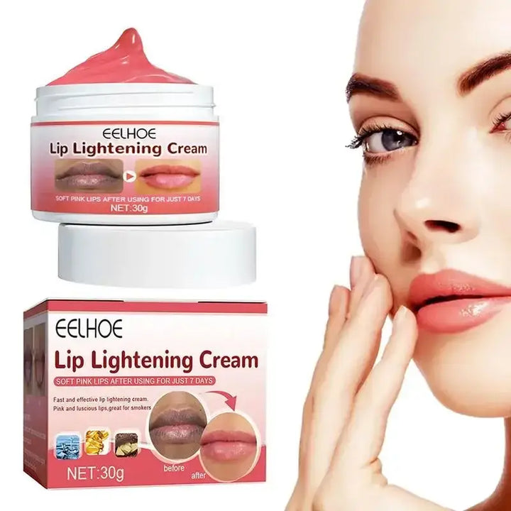 Baume Éclaircissant Lèvres Foncées - Crème Bio 30g Lèvres Douces et Roses