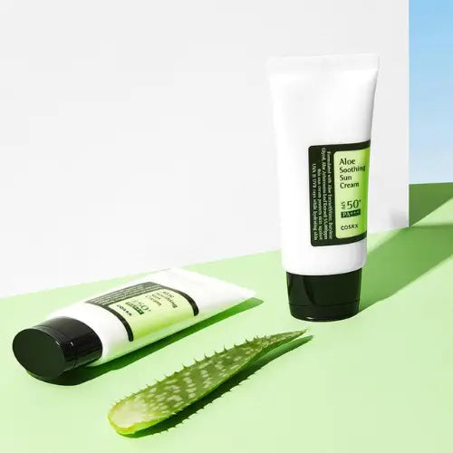COSRX - Aloe Crème solaire apaisante SPF50 + / PA + + + - 50mL - Novaa skin care