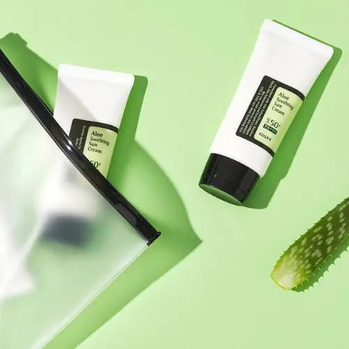 COSRX - Aloe Crème solaire apaisante SPF50 + / PA + + + - 50mL - Novaa skin care