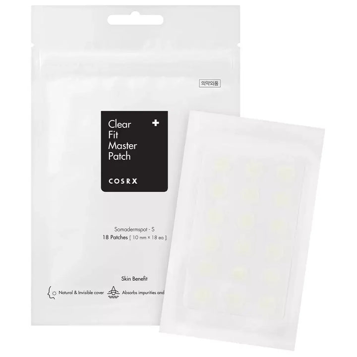 COSRX - Patch Master Clear Fit - 18 patchs - Novaa skin care