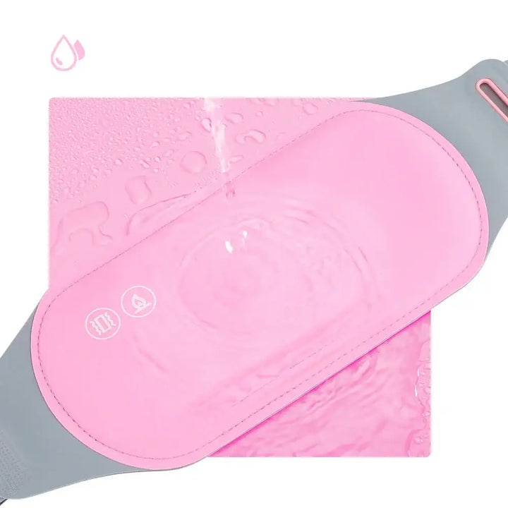 Coussin Chauffant USB Lavable - Soulagement Douleurs Menstruelles & Massage Taille Abdominale