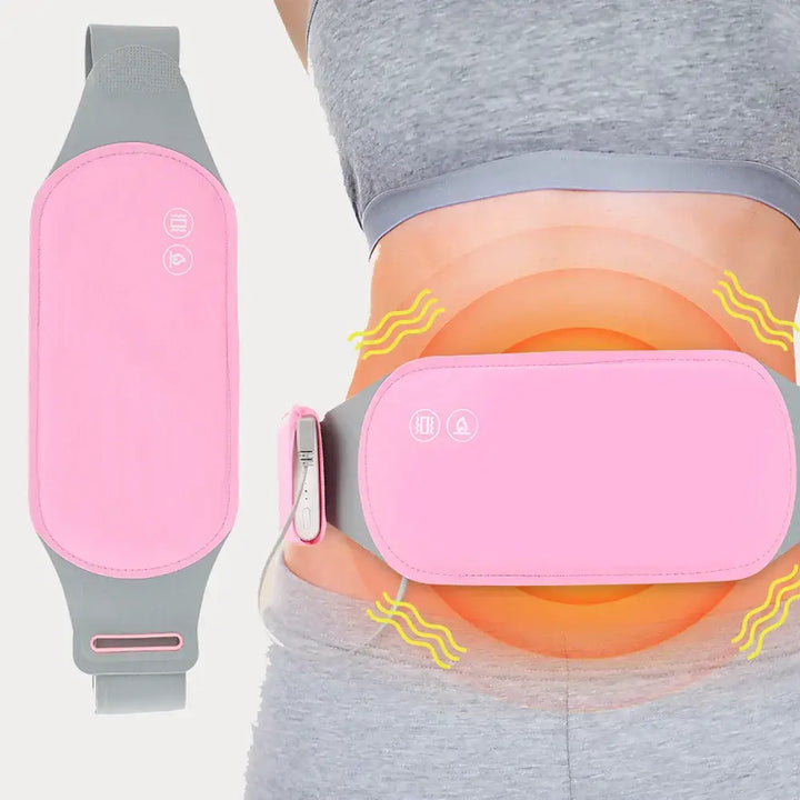 Coussin Chauffant USB Lavable - Soulagement Douleurs Menstruelles & Massage Taille Abdominale