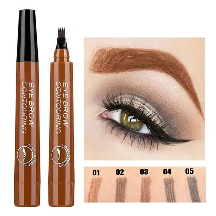 Crayon à Sourcils – Définition Précise & Tenue 24h - Brun Clair - Crayon sourcils waterproof – Précision & longue tenue