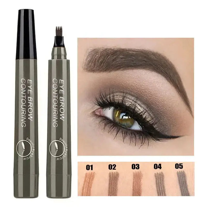 Crayon à Sourcils – Définition Précise & Tenue 24h - Brun Grisé - Crayon sourcils waterproof – Précision & longue tenue