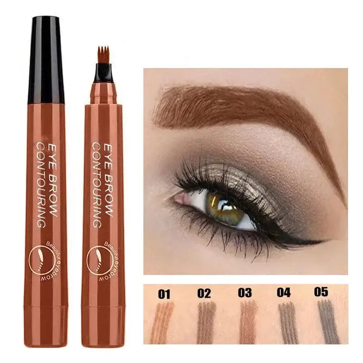 Crayon à Sourcils – Définition Précise & Tenue 24h - Brun Roussâtre - Crayon sourcils waterproof – Précision & longue