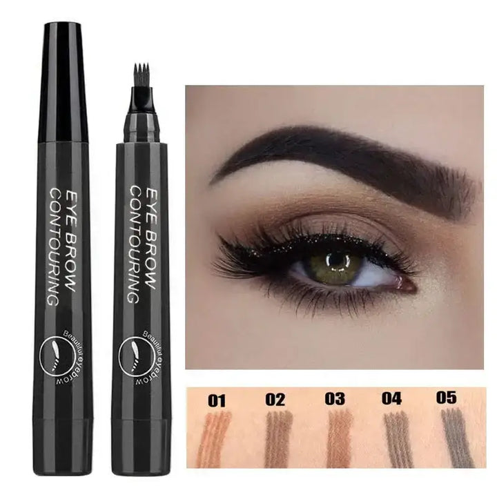 Crayon à Sourcils – Définition Précise & Tenue 24h - Noir Intense - Crayon sourcils waterproof – Précision & longue