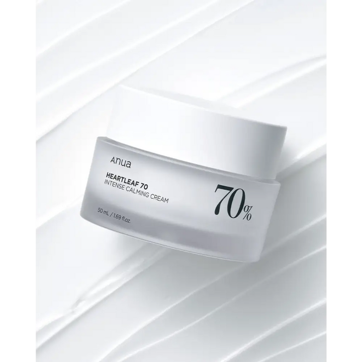 Crème Apaisante Intense 70% Heartleaf - 50ml - Novaa skin care