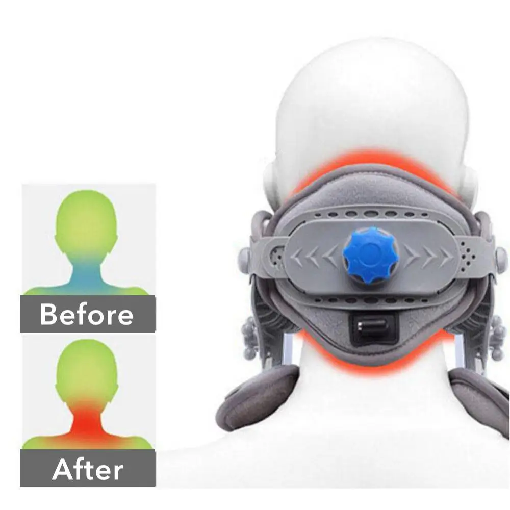 Dispositif avancé de traction cervicale chauffée - Novaa®