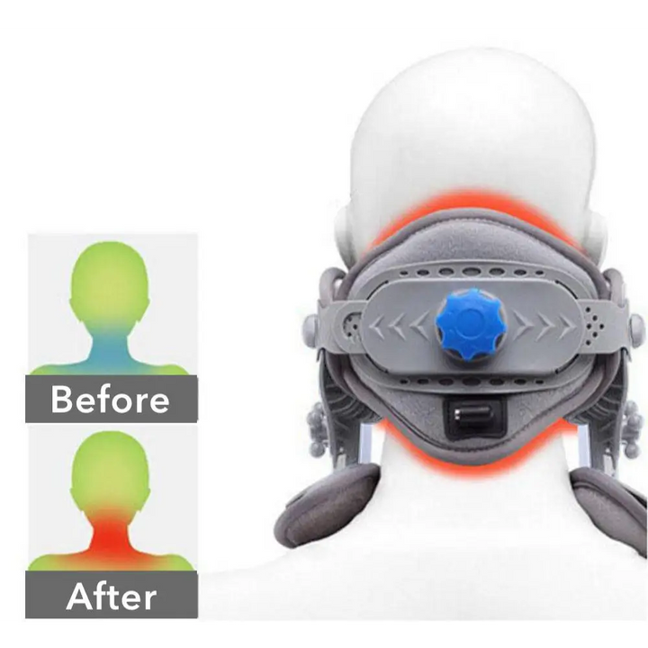 Dispositif avancé de traction cervicale chauffée - Novaa®