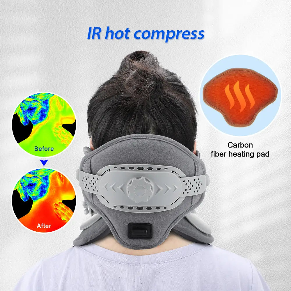 Dispositif avancé de traction cervicale chauffée - Novaa®