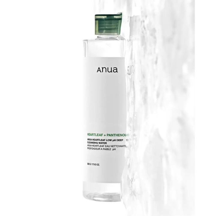Eau Nettoyante Profonde Low pH Heartleaf - 17.63 OZ - Novaa skin care