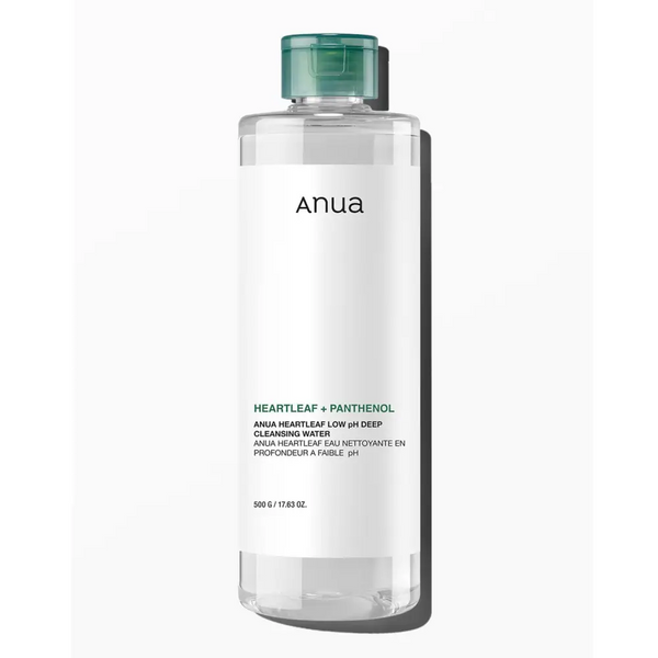 Eau Nettoyante Profonde Low pH Heartleaf - 17.63 OZ - Novaa skin care
