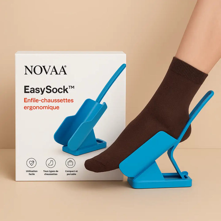 Enfile-Chaussettes Ergonomique – Novaa® EasySock™