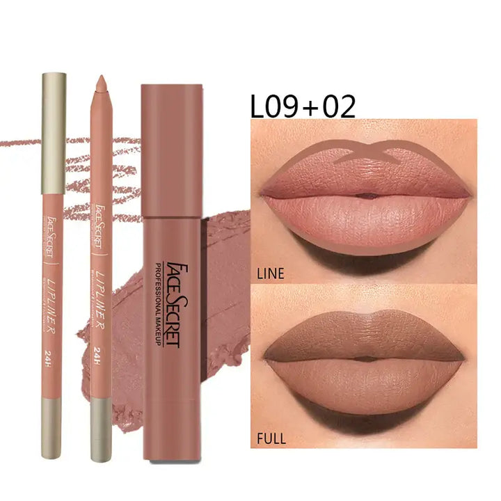Ensemble Maquillage Femme - Waterproof & Longue Tenue - Beige nude