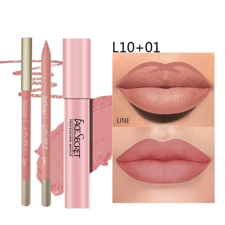 Ensemble Maquillage Femme - Waterproof & Longue Tenue - Nude clair rosé