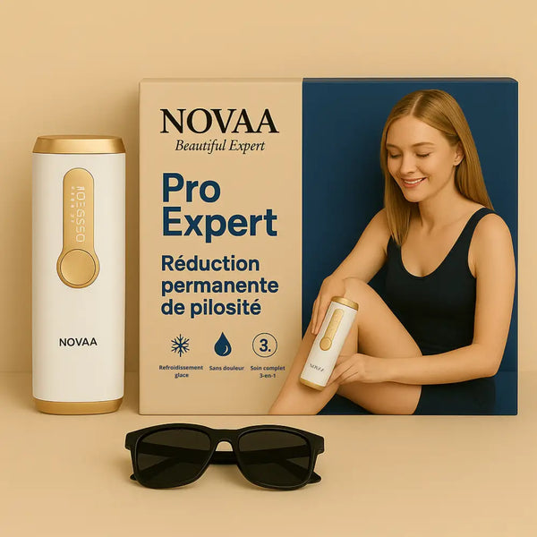 Épilateur IPL Novaa® Pro Expert – Épilation Définitive Corps & Visage