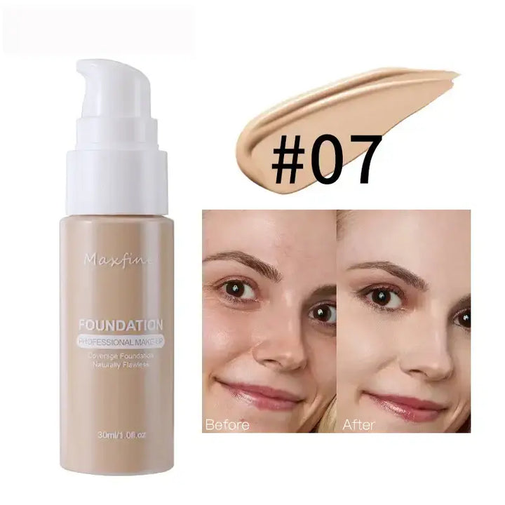 Fond de Teint – Teint Zéro Défaut et Longue Tenue - Caramel Clair - Fond de teint