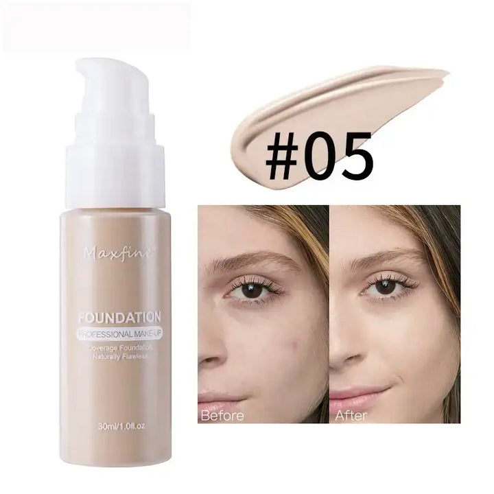 Fond de Teint – Teint Zéro Défaut et Longue Tenue - Sable Beige - Fond de teint