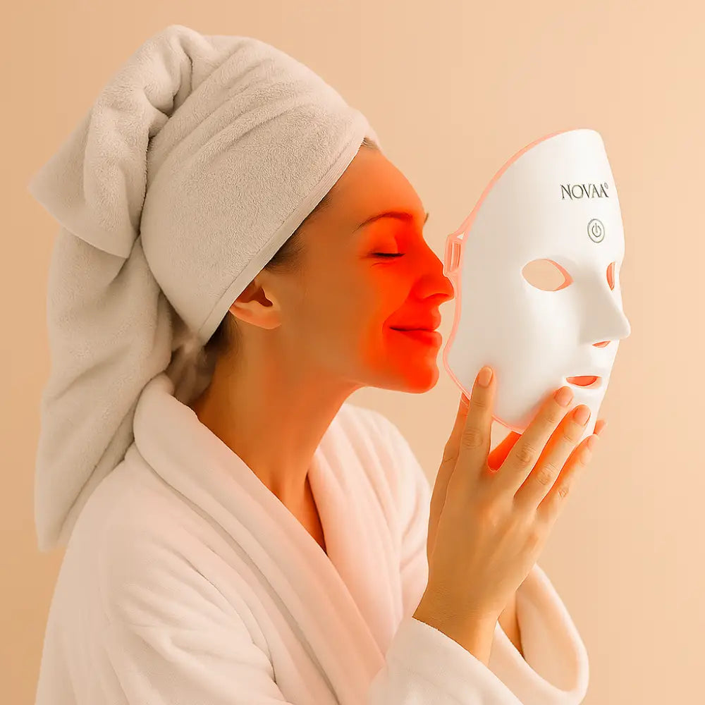 Masque LED de Luminothérapie 7-en-1 - Novaa® LED