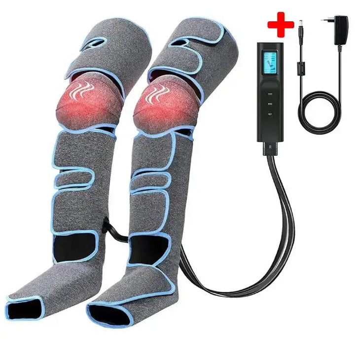 Masseur de Jambes à Pression d’Air - Circulation Sanguine & Relaxation Musculaire - EU plug