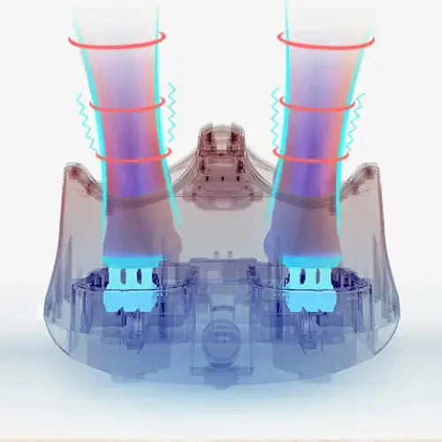 Masseur de Pieds - Vibration Pétrissage Profond Compression et Chaleur pour Relaxation