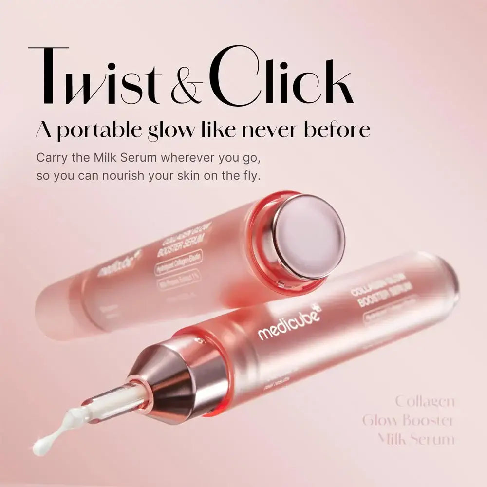 Medicube Collagen Glow Booster Serum: Collagène & Éclat – 15 ml - Novaa skin care
