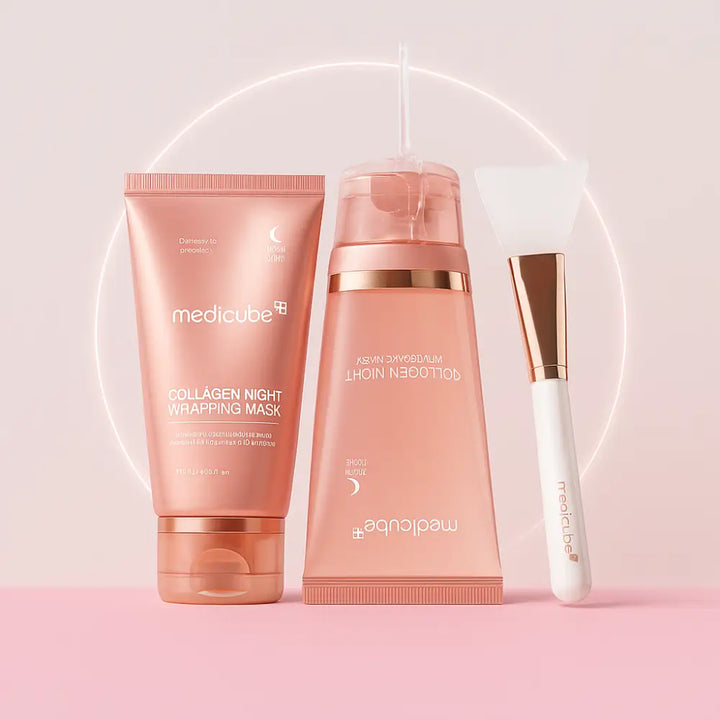 Medicube Collagen Night Wrapping Mask: Collagène + Hydratation – 75 ml - Novaa skin care