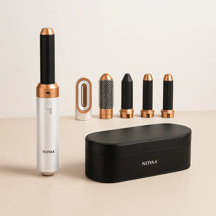 Novaa® Airstyler 5-en-1 – Sèche-Cheveux Ionique