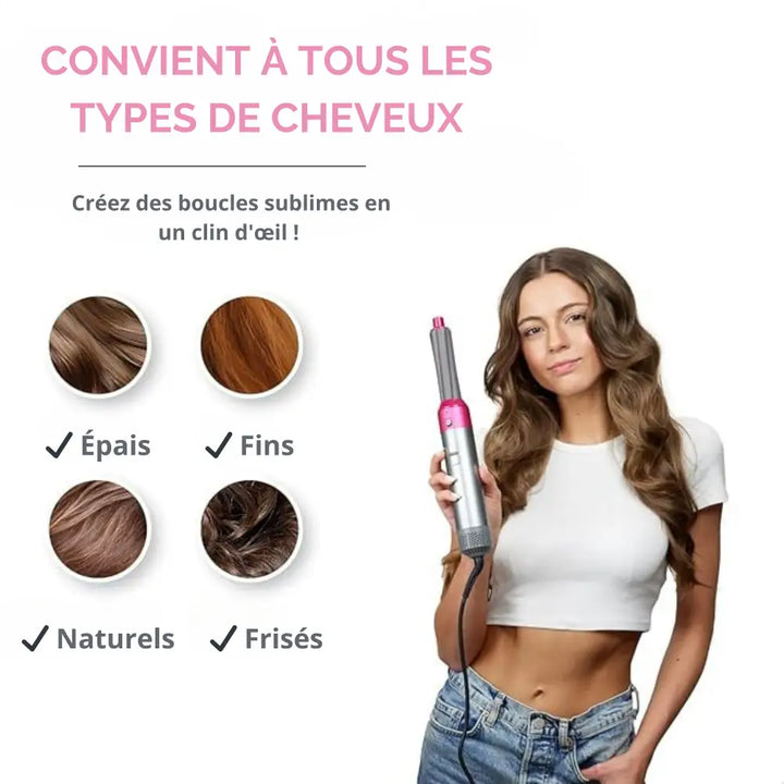 Novaa® Airstyler 5-en-1 – Sèche-Cheveux Ionique
