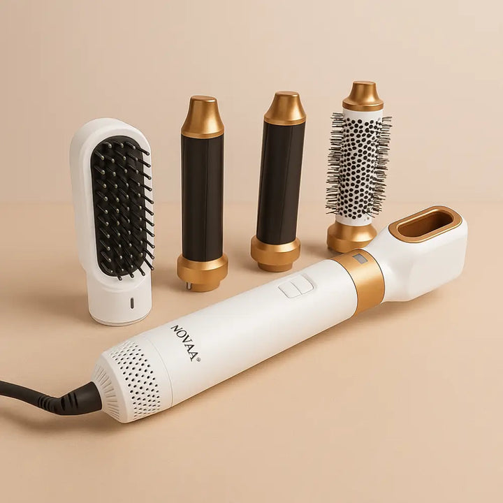 Novaa® Airstyler 5-en-1 – Sèche-Cheveux Ionique