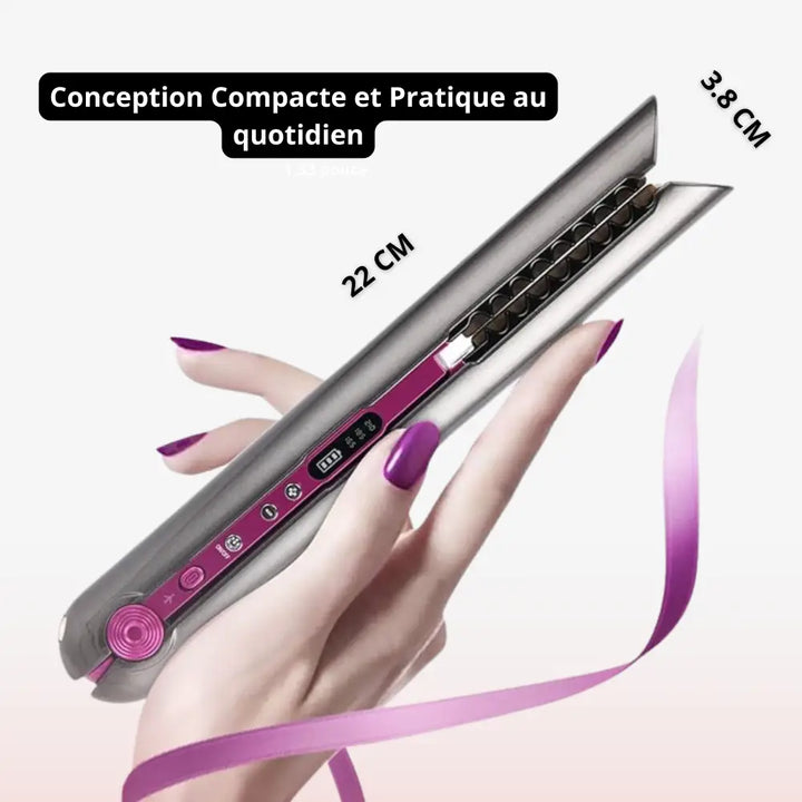 Novaa® Pro Hair – Lisseur & Boucleur Sans Fil