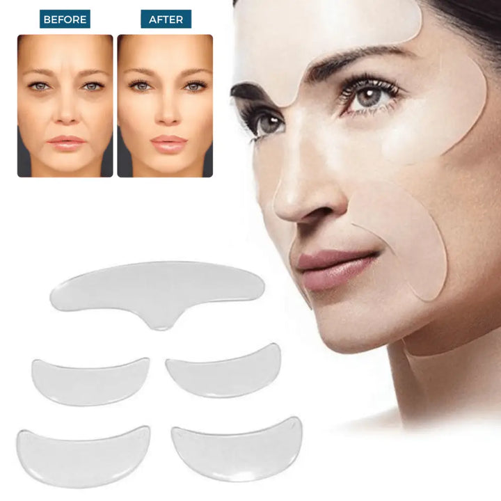 Patchs anti-âge en silicone - Novaa®